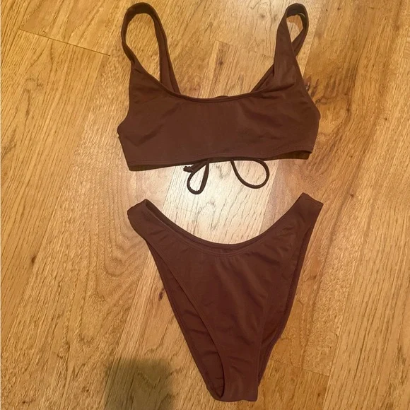 Brown Bikini Set PacSun - Picture 2 of 7